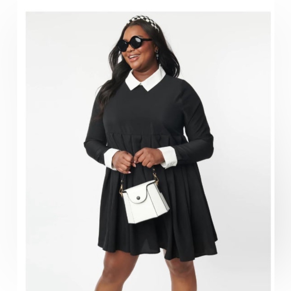 Unique vintage Peggy dress peter pan collar